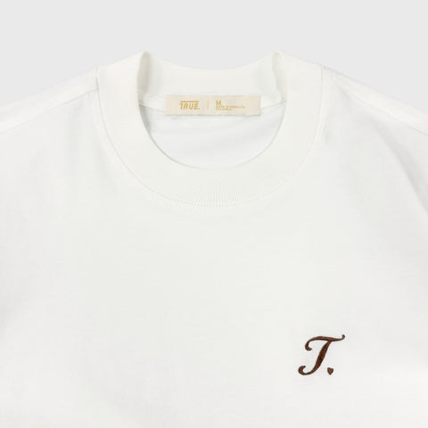 True Way Loose Fit T-Shirt - Cream