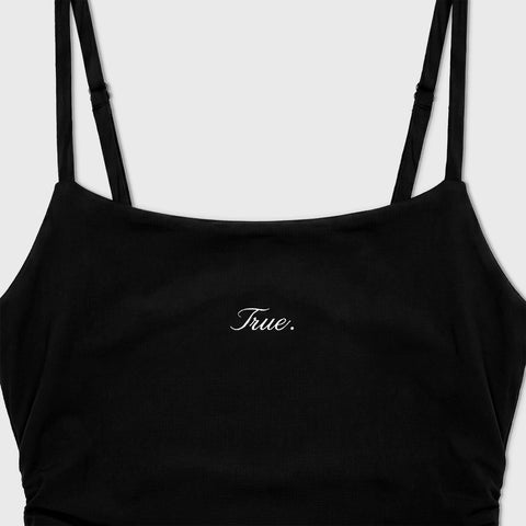 True X One Half Open Mesh Body - Black