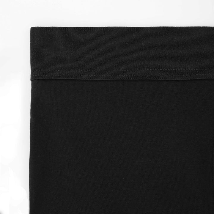 True Cotton Boxer Shorts - Black