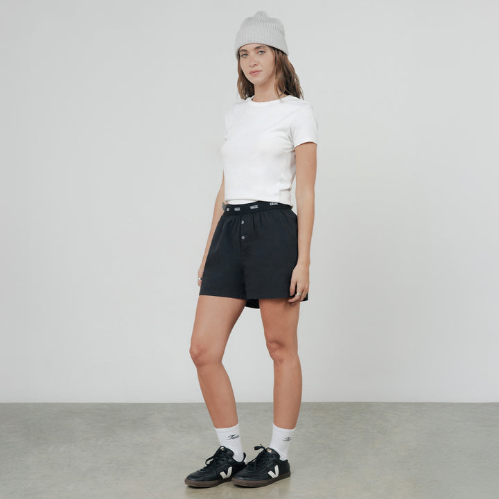True Elastic Boxer - Black