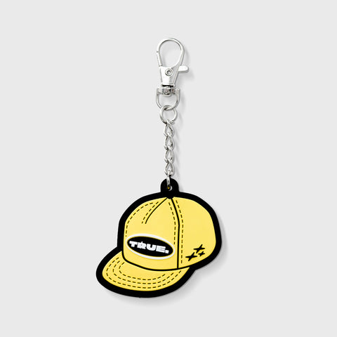 True Stamp Cap Keychain - Yellow