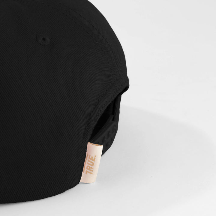 True Way Golfer Cap - Black