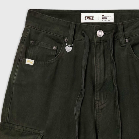 Utility Pocket Cargo Pants - Green