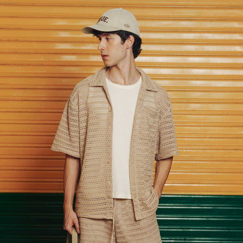 Varsity Cap - Light Sand