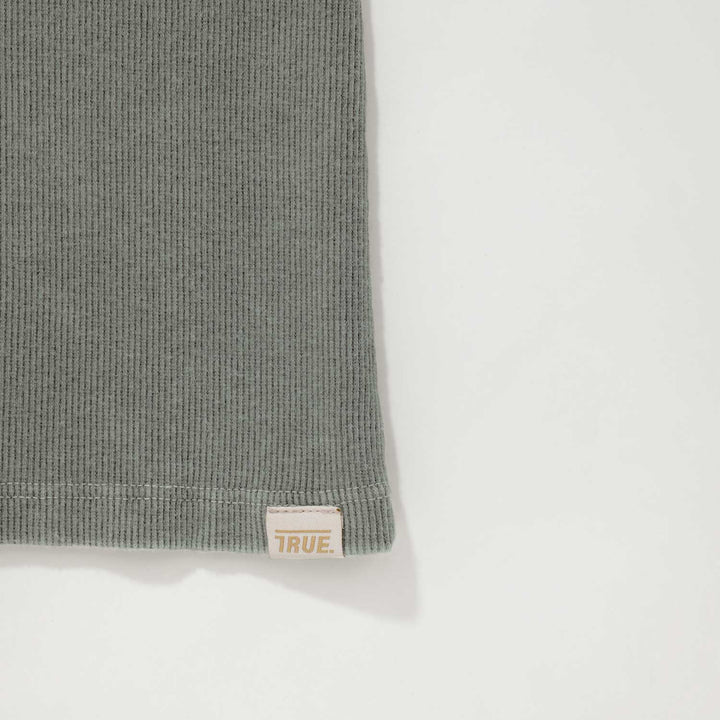 Washed Ribbed Tanktop - Light Grey