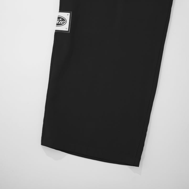 Wide Leg Trousers - Black