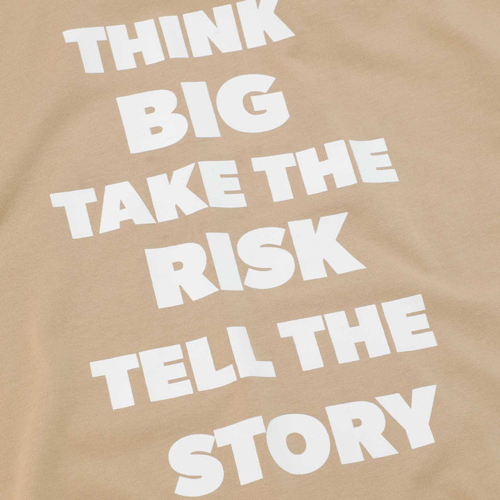 Tell The Story T-Shirt - Camel