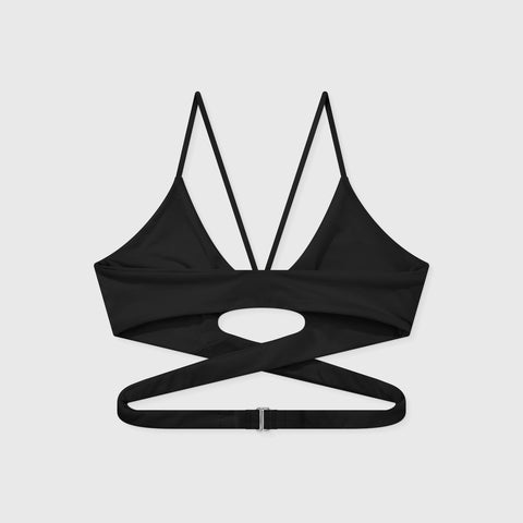Crossed Top - Black
