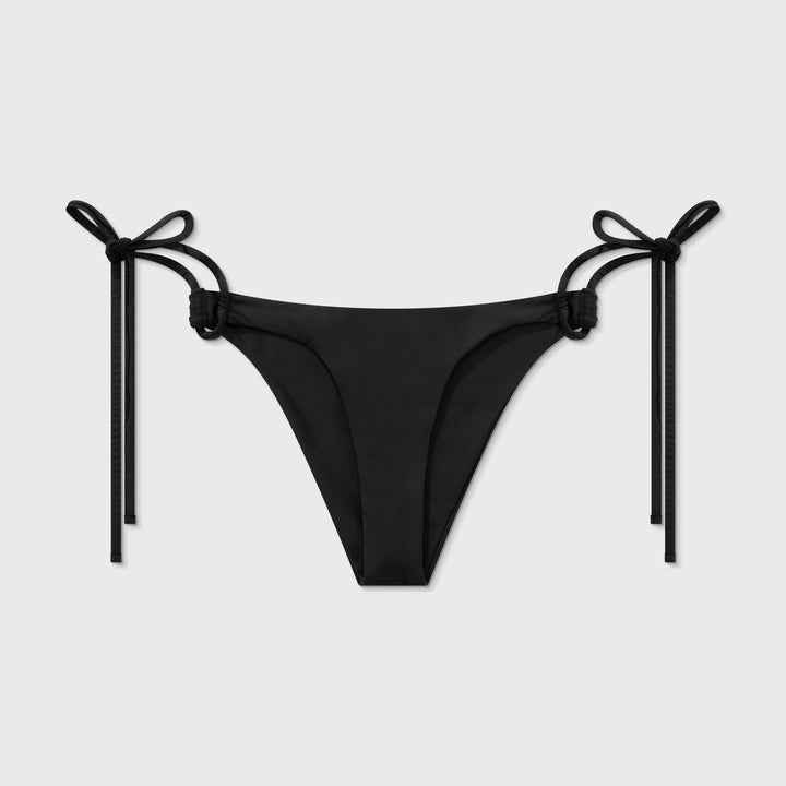 Lounge String Bikini Bottom - Black