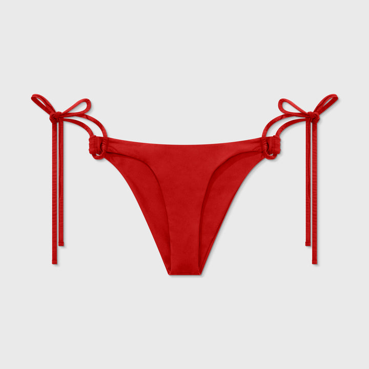 Lounge String Bikini Bottom - Red