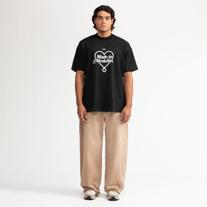 Medellín Oversized Tee - Black