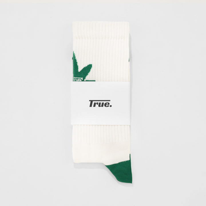 Calcetines True X Herb - Crema