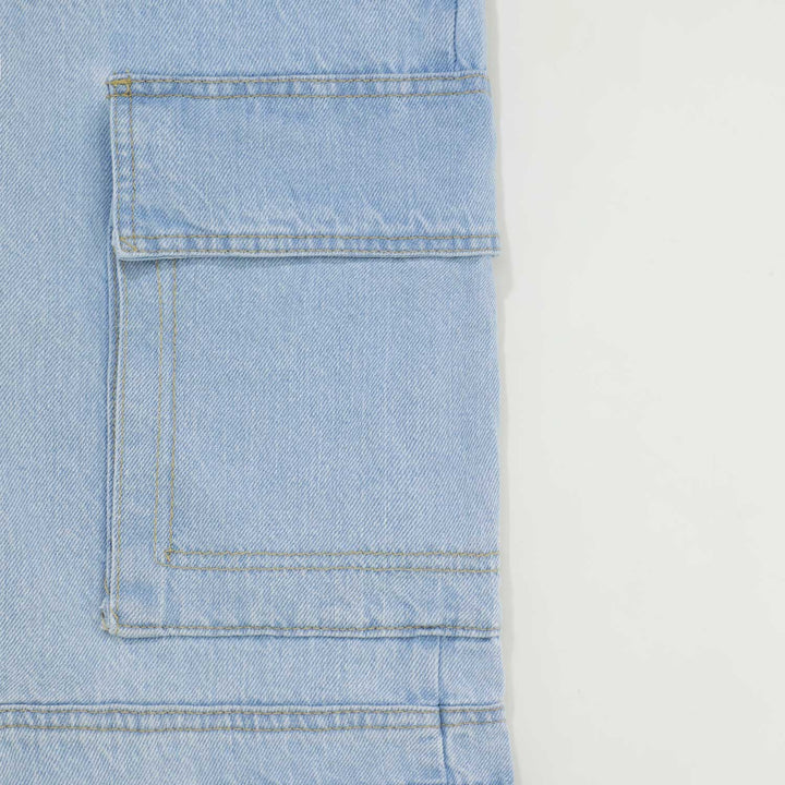 Pantalones cargo azul
