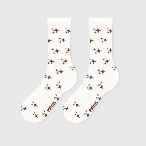 Sparkle Socks - Cream