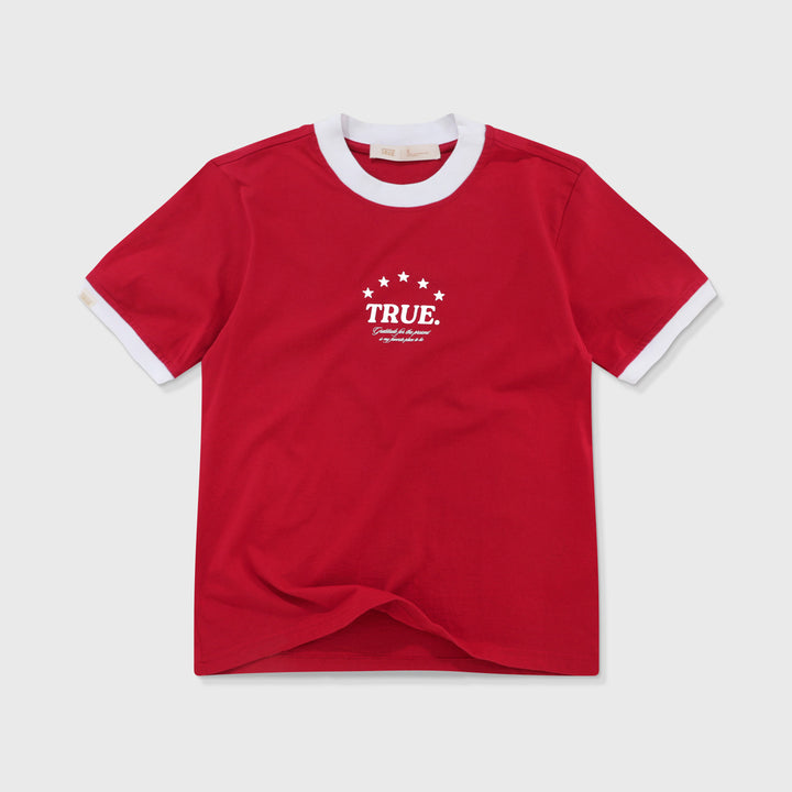 The Journey Slim Tee - Red