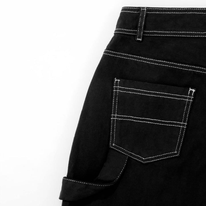 Pantalón Cargo Multi-Pocket - Negro