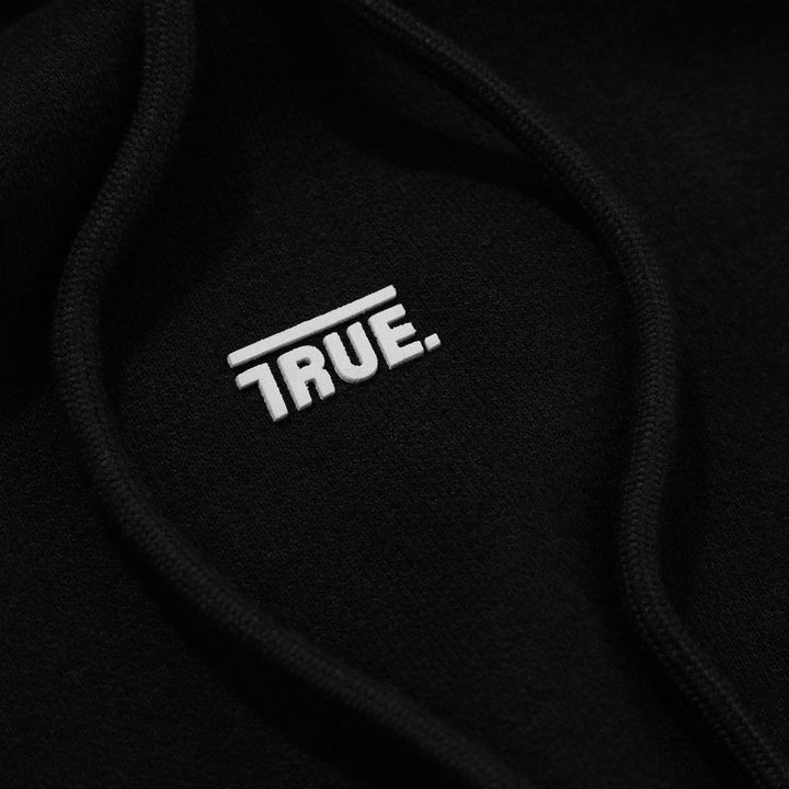 Sudadera negra con capucha