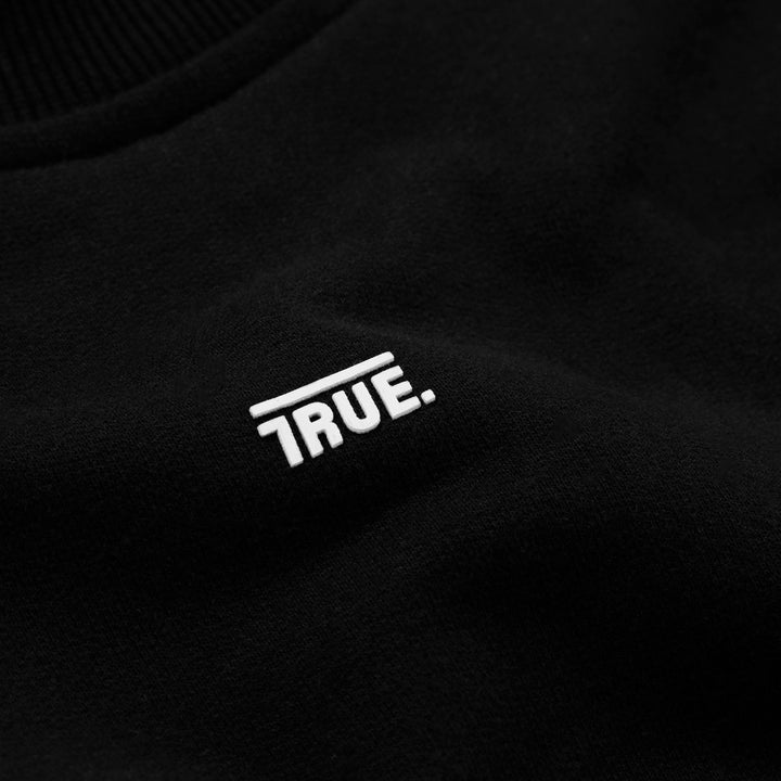 Sudadera cerrada color negro